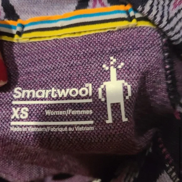 SMARTWOOL 250 Merino 1/4 zip baselayer - size XS - Picture 6 of 6